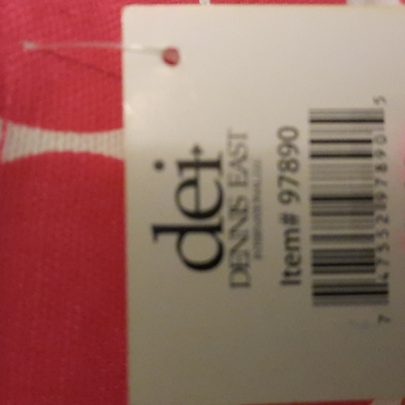 Embroidered Pink Cotton Polk-A-Dot Chef Kitchen Apron Cook Baker Wedding Shower - Picture 6 of 6